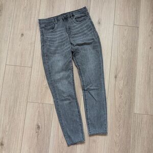 Balenciaga Charcoal Denim Pants